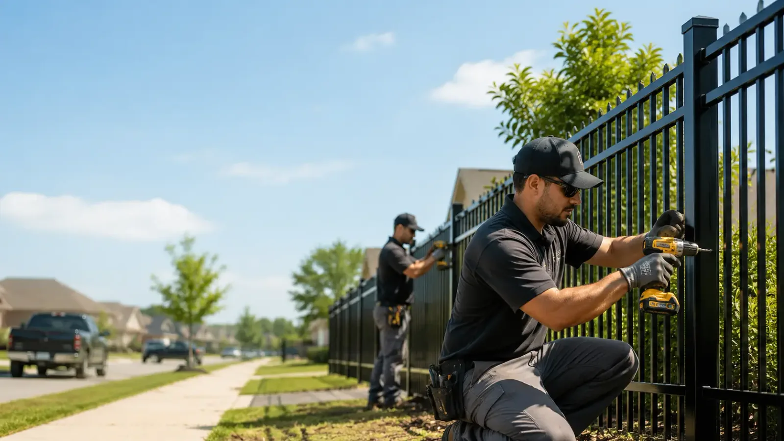 Metal Fence Installation in Alpha, OH